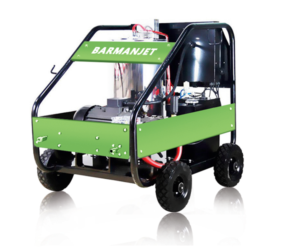 Barmanjet 120 公斤柴油加热热水清洗机 BM12E12DH